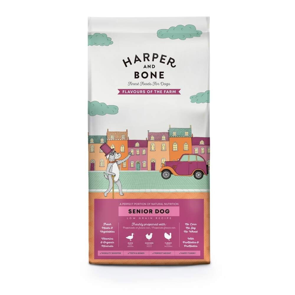 Harper & Bone Dog Senior/Light Flavours Farm 2 kg