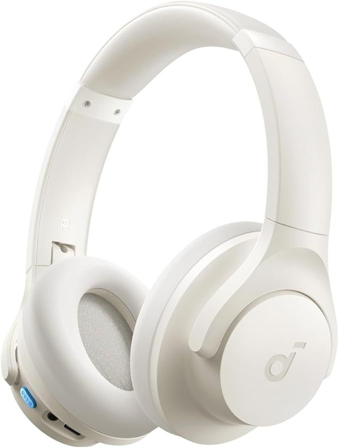 Soundcore Q11i trådlösa around-ear hörlurar (vit), bild 5
