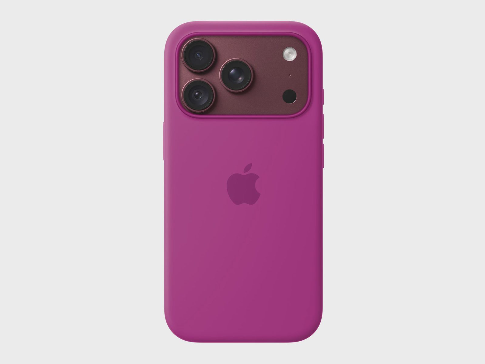 Apple iPhone 18 Pro Silicone Skal MagSafe, magenta