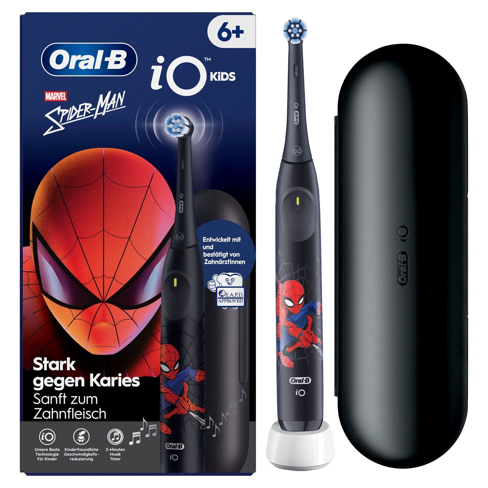 Oral-B iO Kids Spiderman 6+ eltandborste / Spiderman eltandborste för barn, bild 3