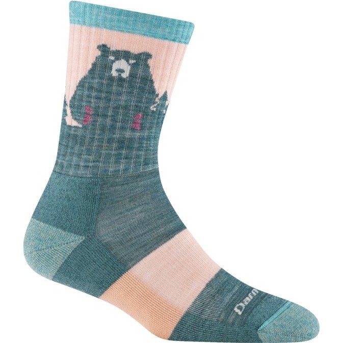 Darn Tough Bear Town Micro Crew Light Cushion Quartz - L