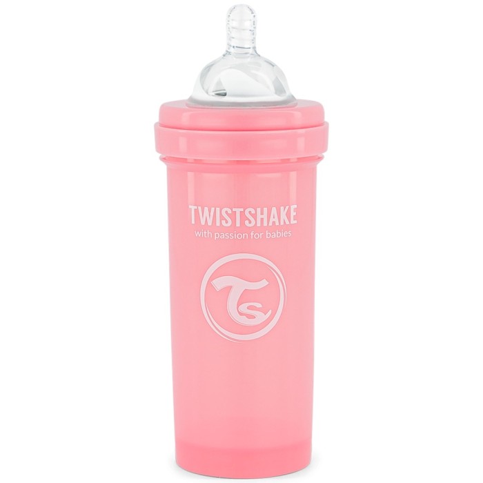 Twistshake Anti-Colic Pastel Light Pink 260 ml
