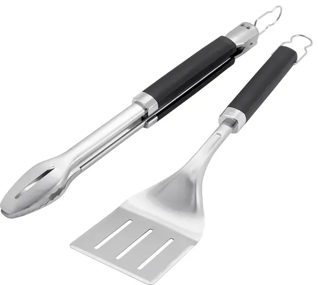 Weber Precision Set med grilltång och stekspade