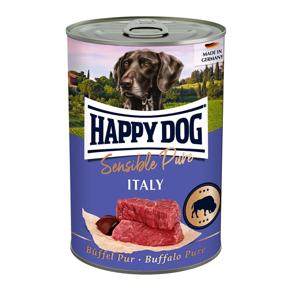 Happy Dog Sensible Pure Italy Buffalo Våtfoder till Hund 400 g