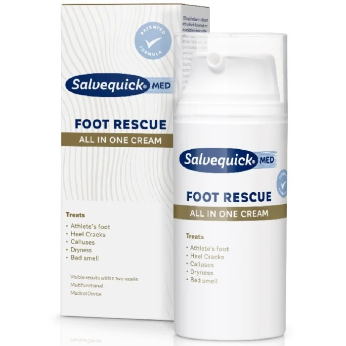 Salvequick Med Foot Rescue Cream 100 ml, bild 2