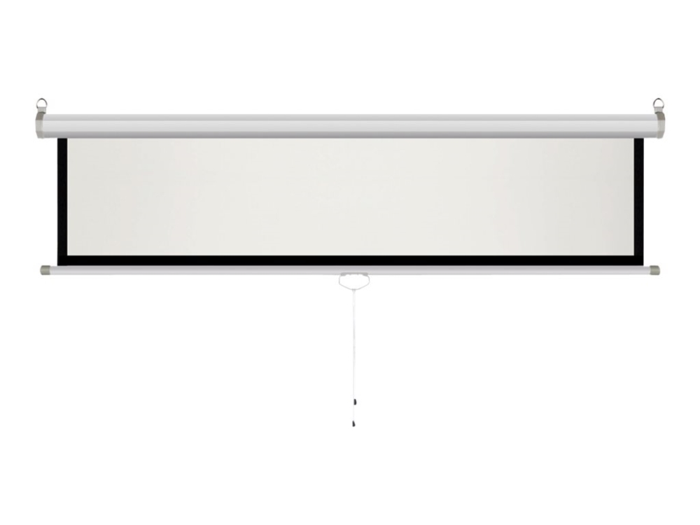 ART MS-120 - Projektorduk - takmontering, väggmontering - 120 (305 cm) - 4:3 - Matte White