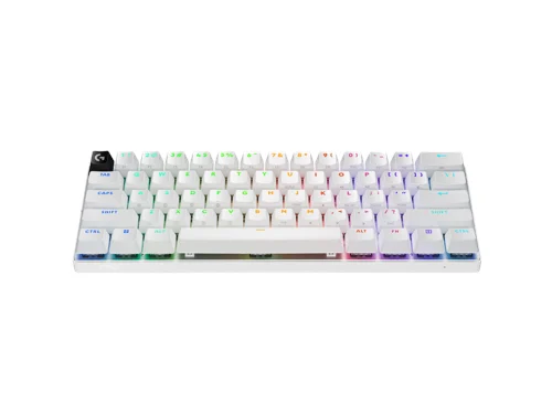 Logitech G Pro X 60 LIGHTSPEED trådlöst gamingtangentbord, vitt - GX Optical Tactile, bild 3