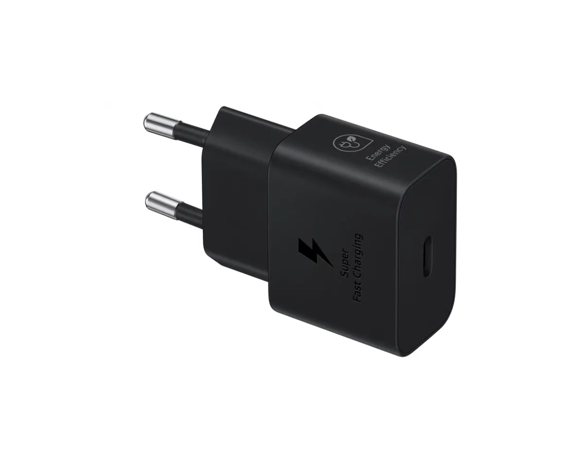 Samsung 25W USB-C snabbladdare utan kabel, svart