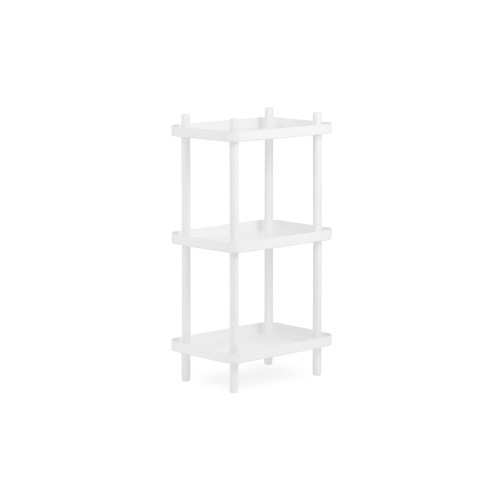 Normann Copenhagen - Block Hylla - 87x50x35 cm - Vit