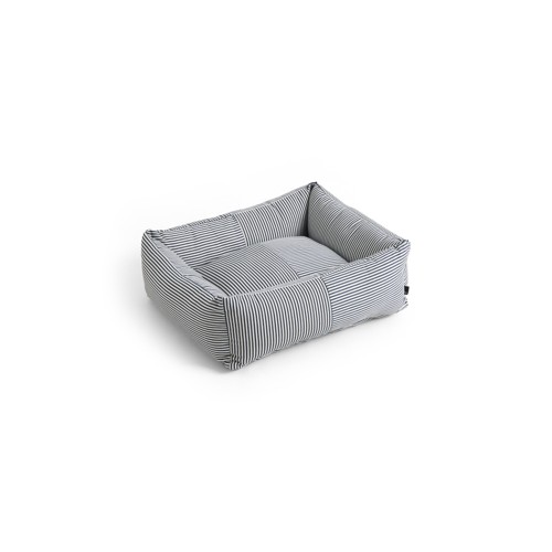 HAY - Hundkorg Zip Small - H21 x B52 x L60 cm - Blå & Vita Ränder