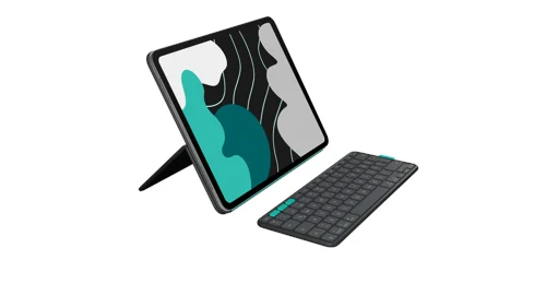 Logitech Flip Folio iPad Pro 13”/iPad Air 13” tangentbord för surfplatta (svart), bild 3