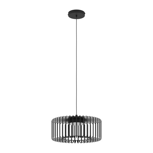 EGLO Ginestrone-Z Smart Pendellampa Ø45 – Svart - RGB + Tunable White - Zigbee & Bluetooth
