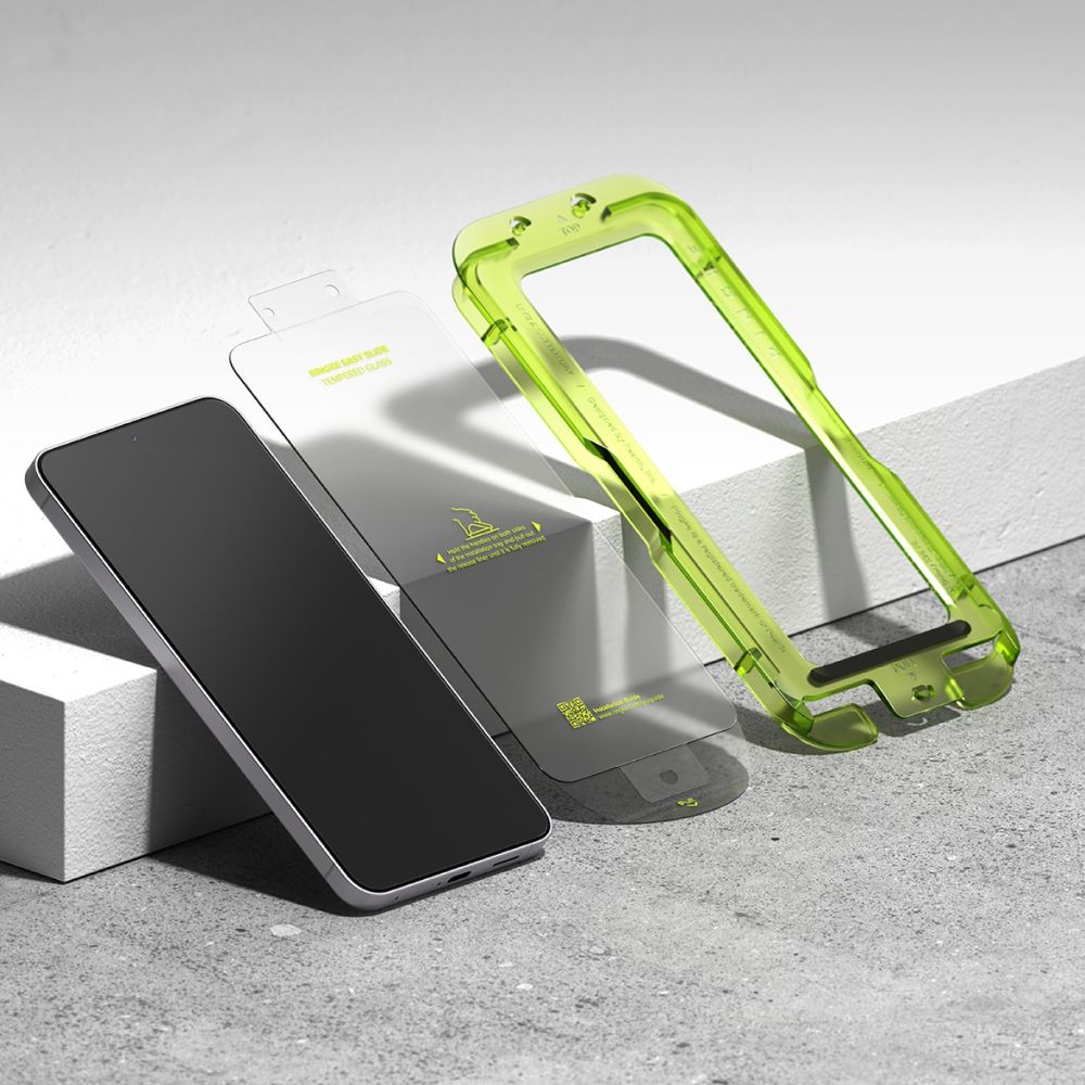 Ringke Easy Slide härdat glas, 2-pack för Samsung Galaxy S25 FE, bild 3