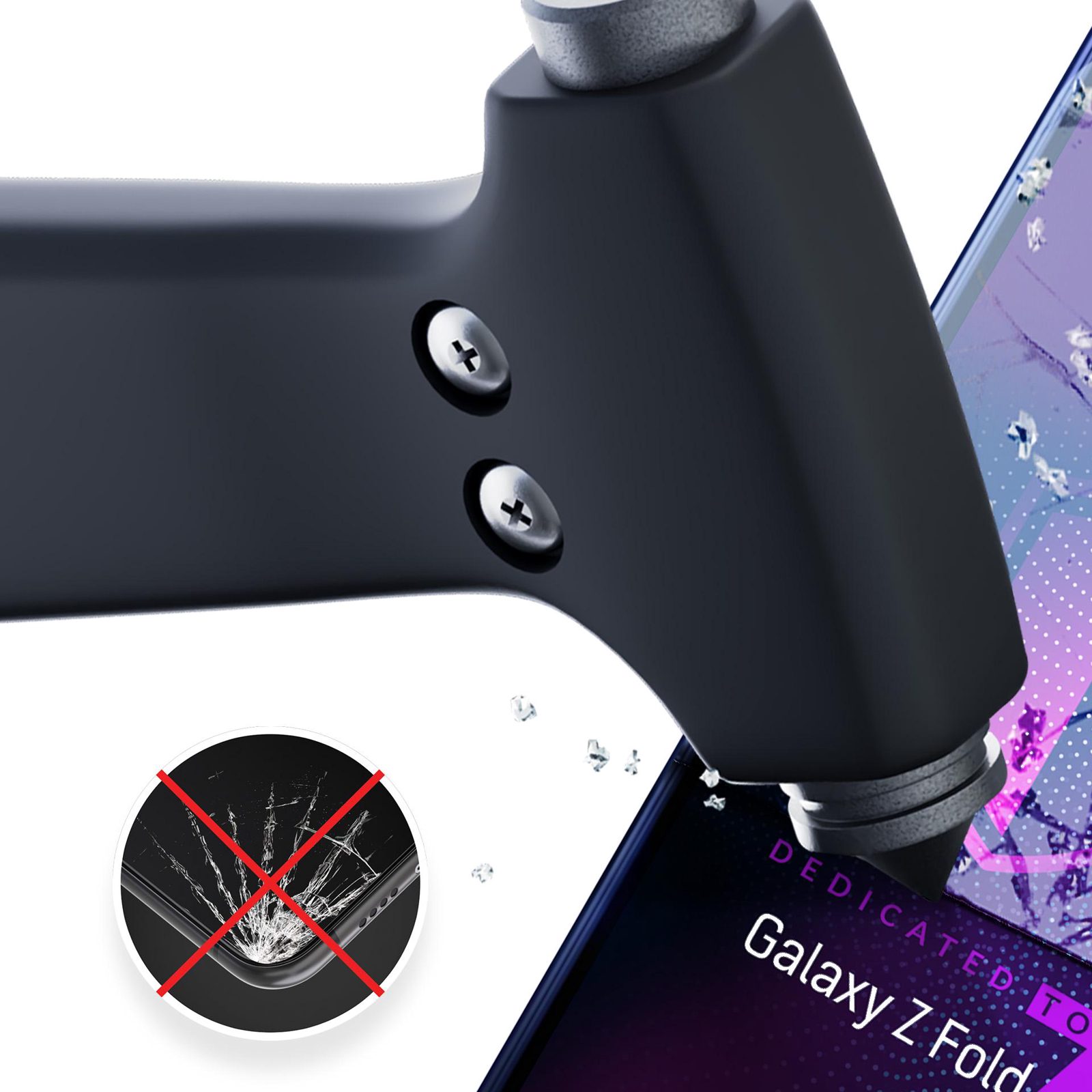 3mk SilverProtection+ skyddsfilm för Samsung Galaxy Z Fold 7, bild 5