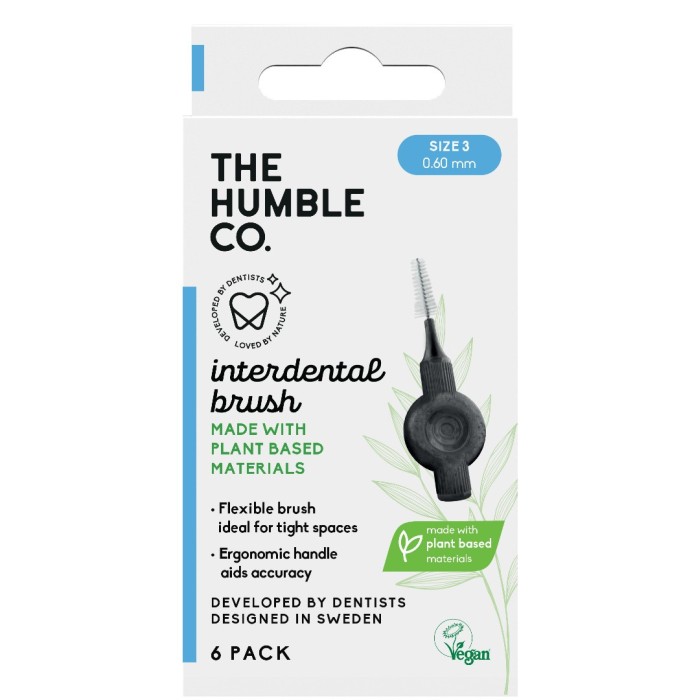 Humble Plant Based Mellanrumsborste 0,6 mm 6 st