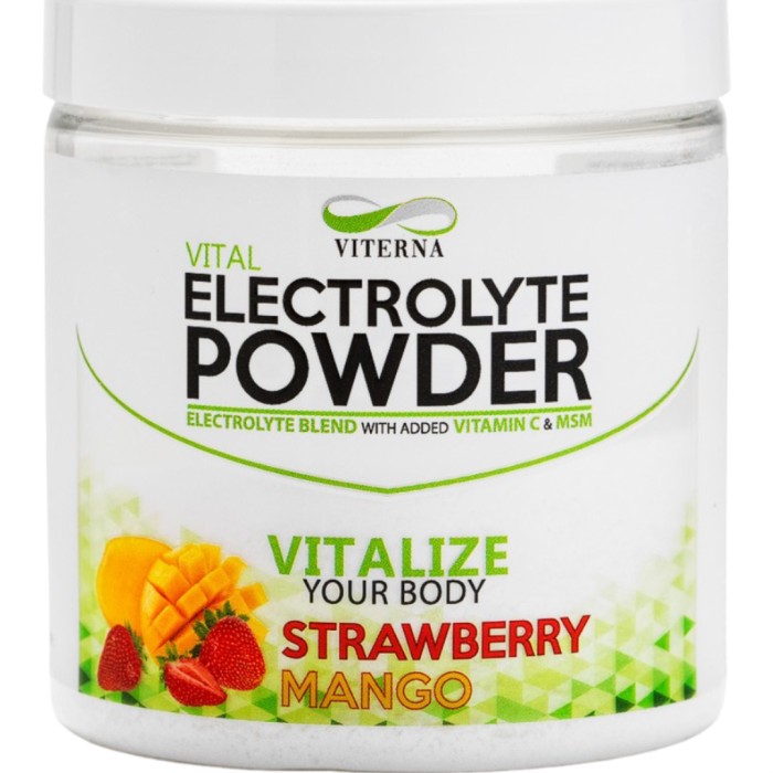Viterna Electrolyte Powder Strawberry Mango 120 g