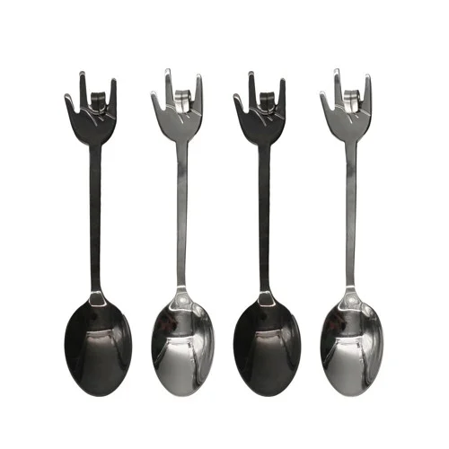 Winkee - Rock Hand Spoon Set - Skeer, bild 4