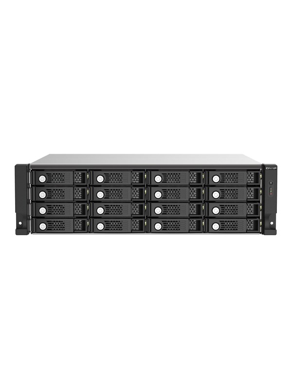 QNAP TL-R1620Sep-RP - Hårddiskarray - 16 fack (SATA-600 / SAS-3) - SAS 12Gb/s (extern) - kan monteras i rack - 3U, bild 2