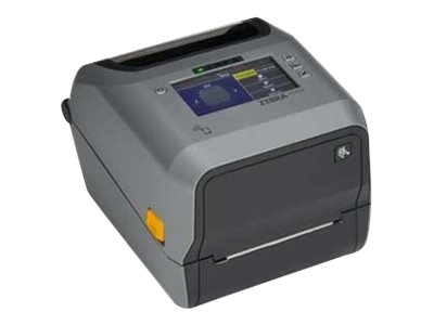 Zebra ZD621t - Etikettskrivare - termisk överföring - Rulle (11,8 cm) - 300 dpi - upp till 152 mm/sek - USB 2.0, LAN, seriell, USB-värd - grå