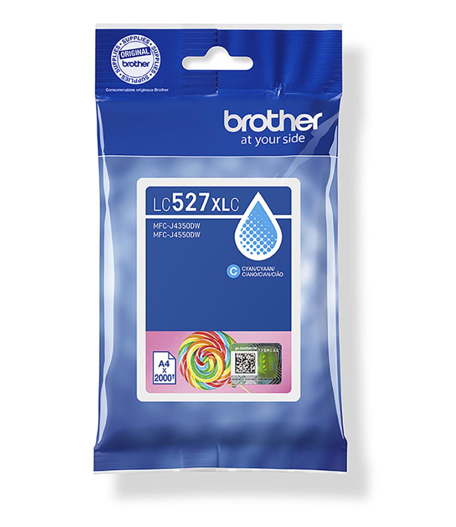 Brother LC527XLC Cyan, 2000 sidor, bild 3