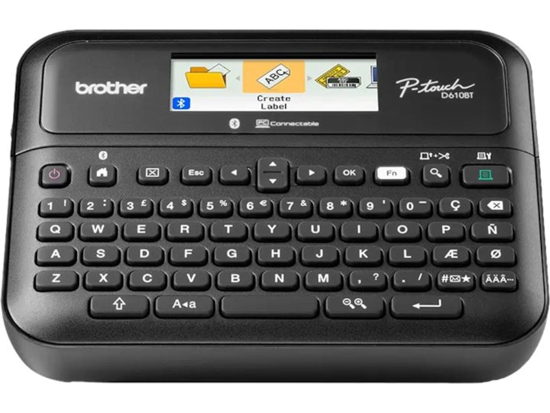 Märkmaskin Brother P-touch PT-D610BTVP, USB/Bluetooth, färgdisplay, 3,5-24 mm, bild 3