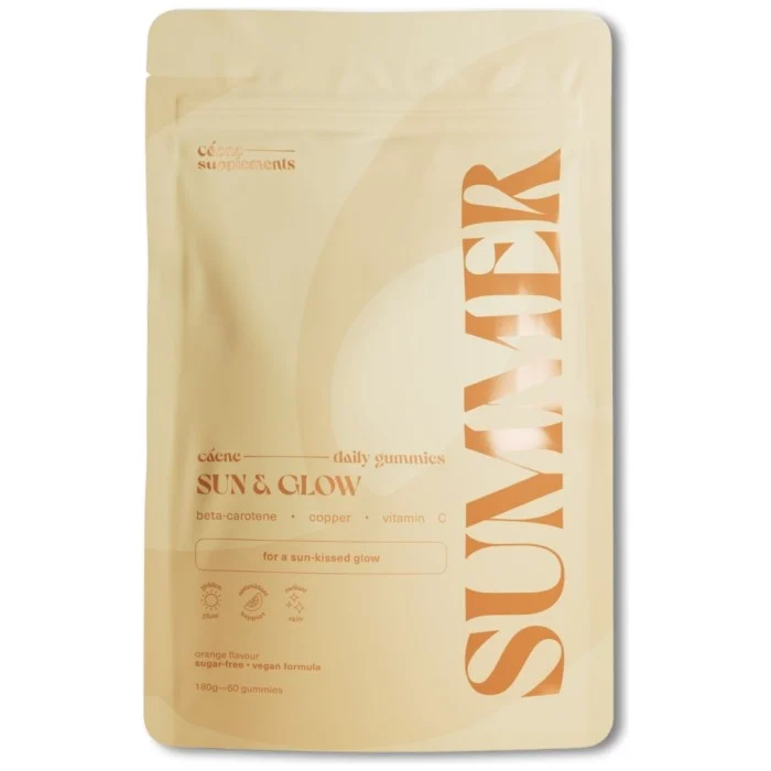 Caene Summer Sun & Glow Gummies 60 st
