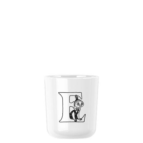 RIG-TIG - Moomin ABC mugg - Moomin white - 0.2 l