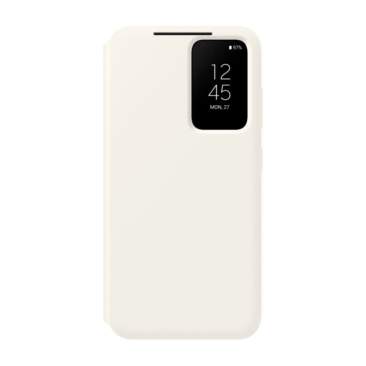 Samsung Galaxy S23 Smart View Wallet skal, cream, bild 2
