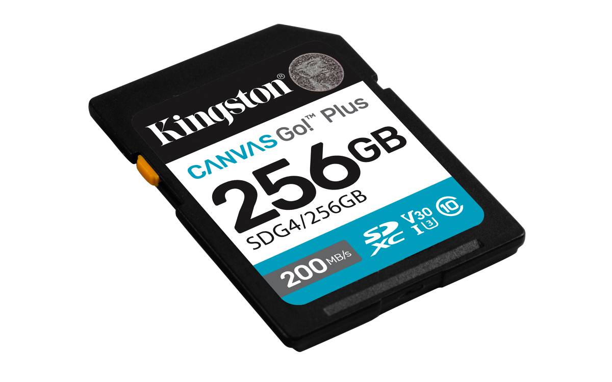 Kingston SDXC Canvas Go Plus Gen4 - 256GB / Class10 / UHS-1 / 200MB/s, bild 2