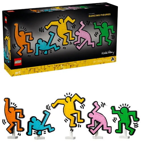 LEGO Art Keith Haring – dansande figurer 31216