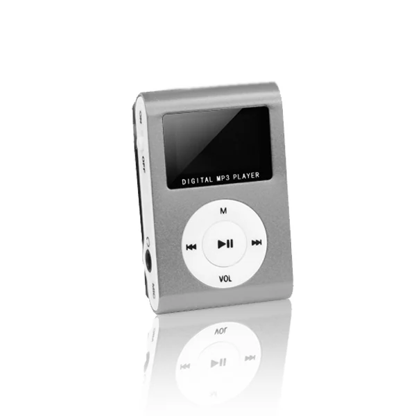 Setty GSM014535 MP3-spelare + hörlurar, grå
