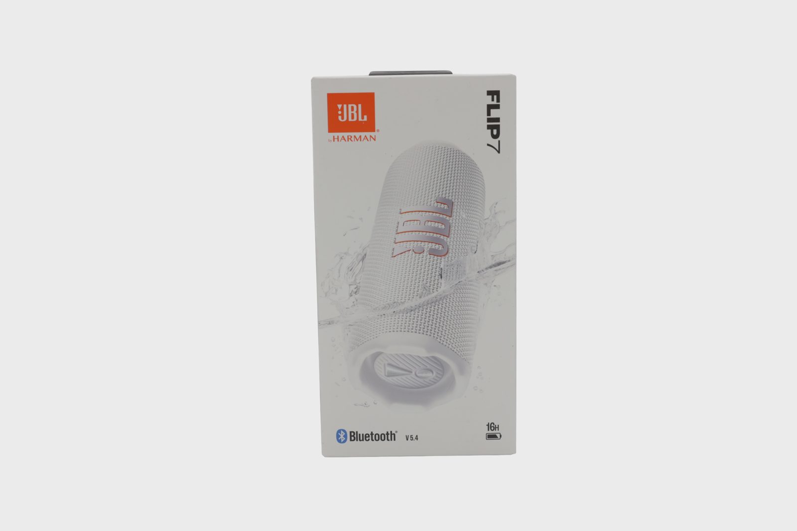 JBL Flip 7 Bluetooth-högtalare, vit