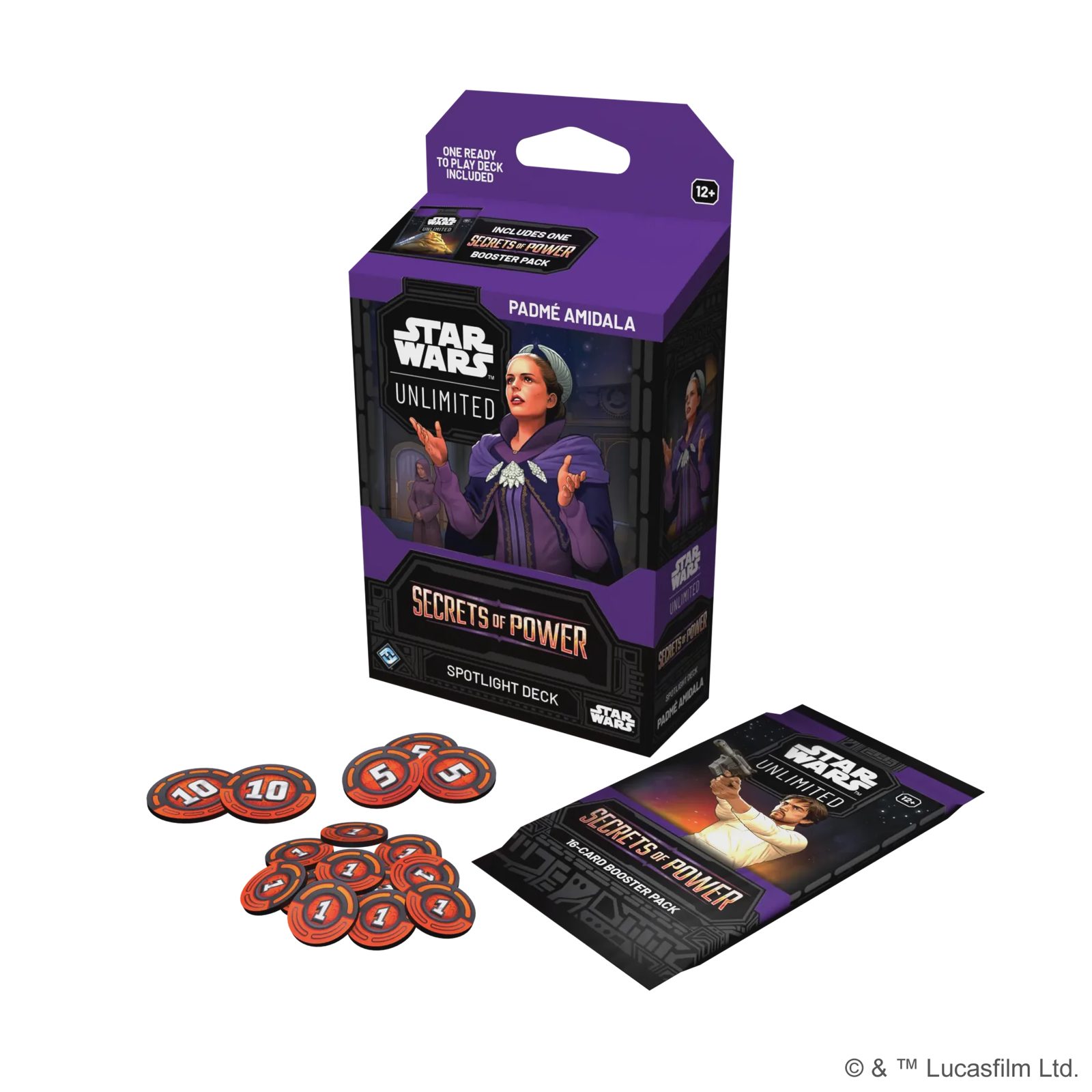 Star Wars Unlimited: Secrets of Power Spotlight Deck Padmé Amidala