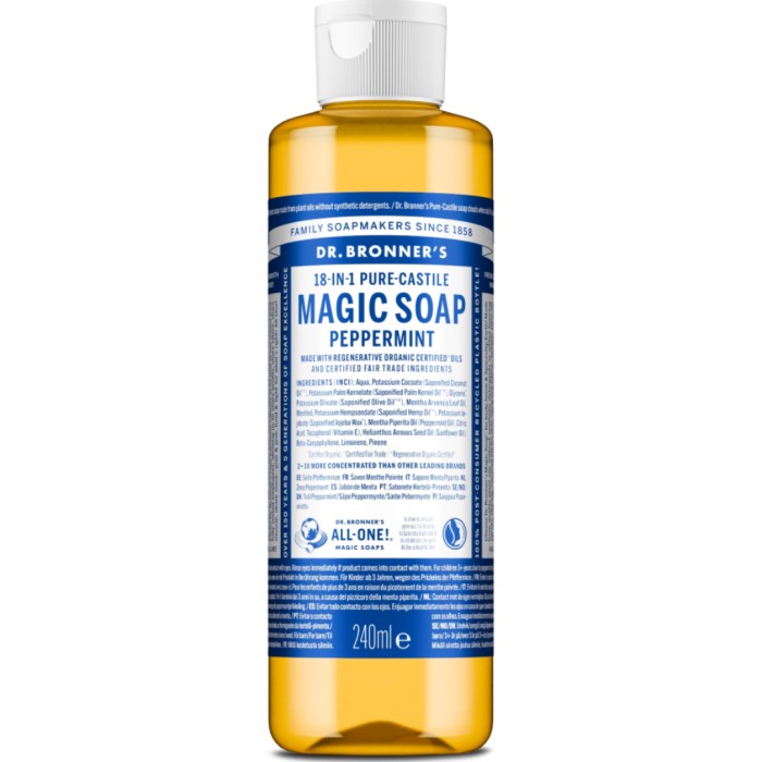 Dr. Bronner's Magic Soaps Peppermint 240 ml