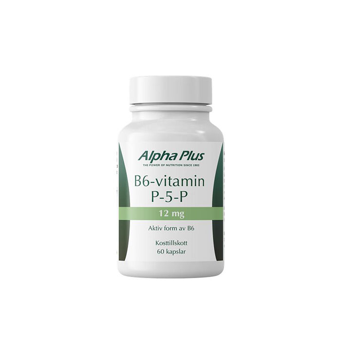 Alpha Plus B6-vitamin P-5-P 12 mg 60 st, bild 2
