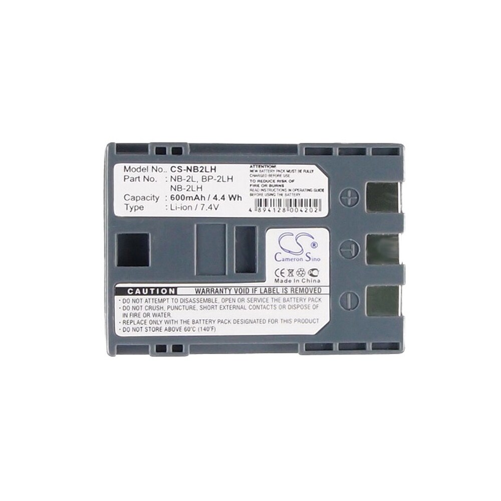 Batteri NB-2L till Canon BP-2LH / ZR800 / HG10 / MVX300, bild 3