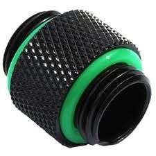Bitspower G1/4" Matt Black Rotary G1/4" Extender