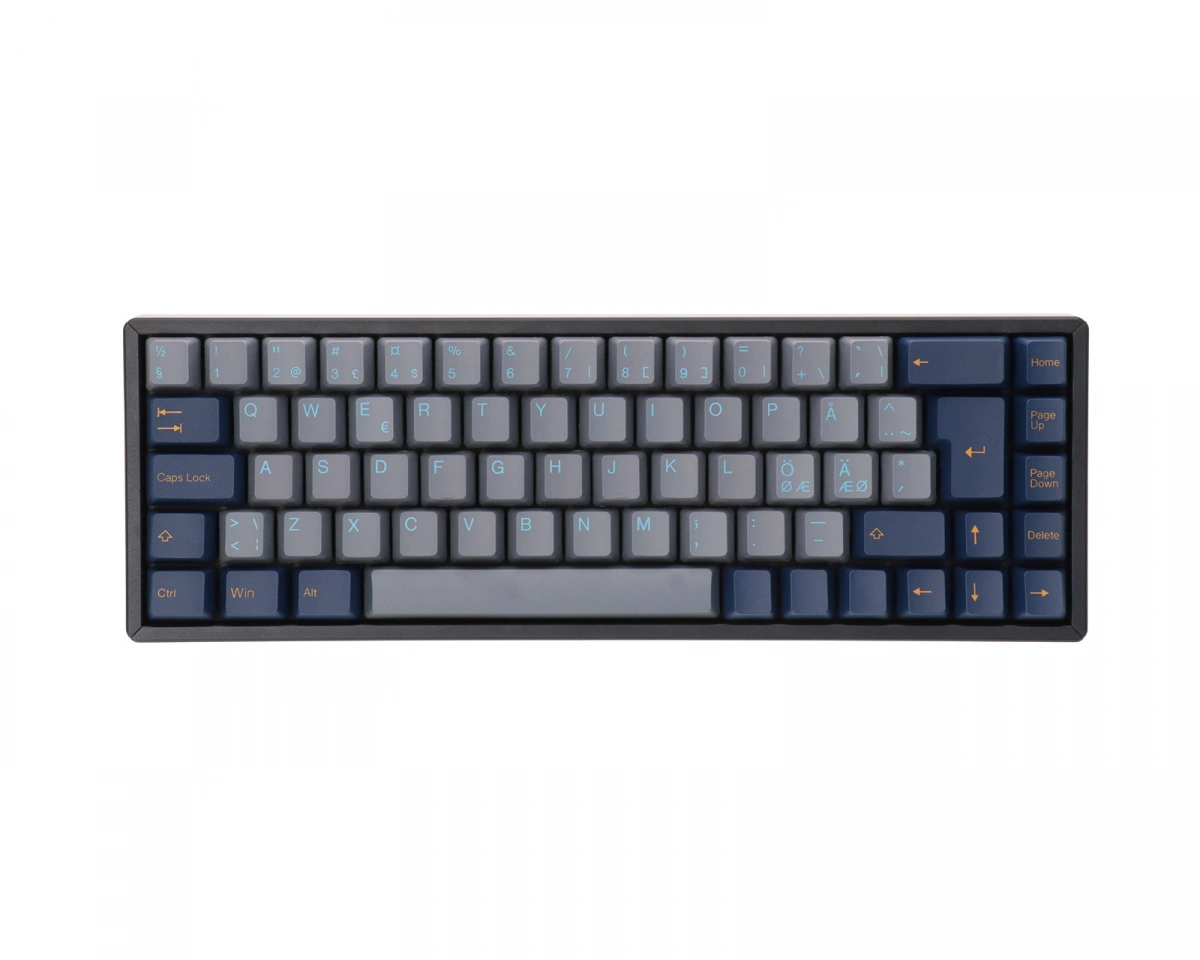 Tai-Hao PBT Double-shot Keycaps Nordisk Layout - Dark Tunnel