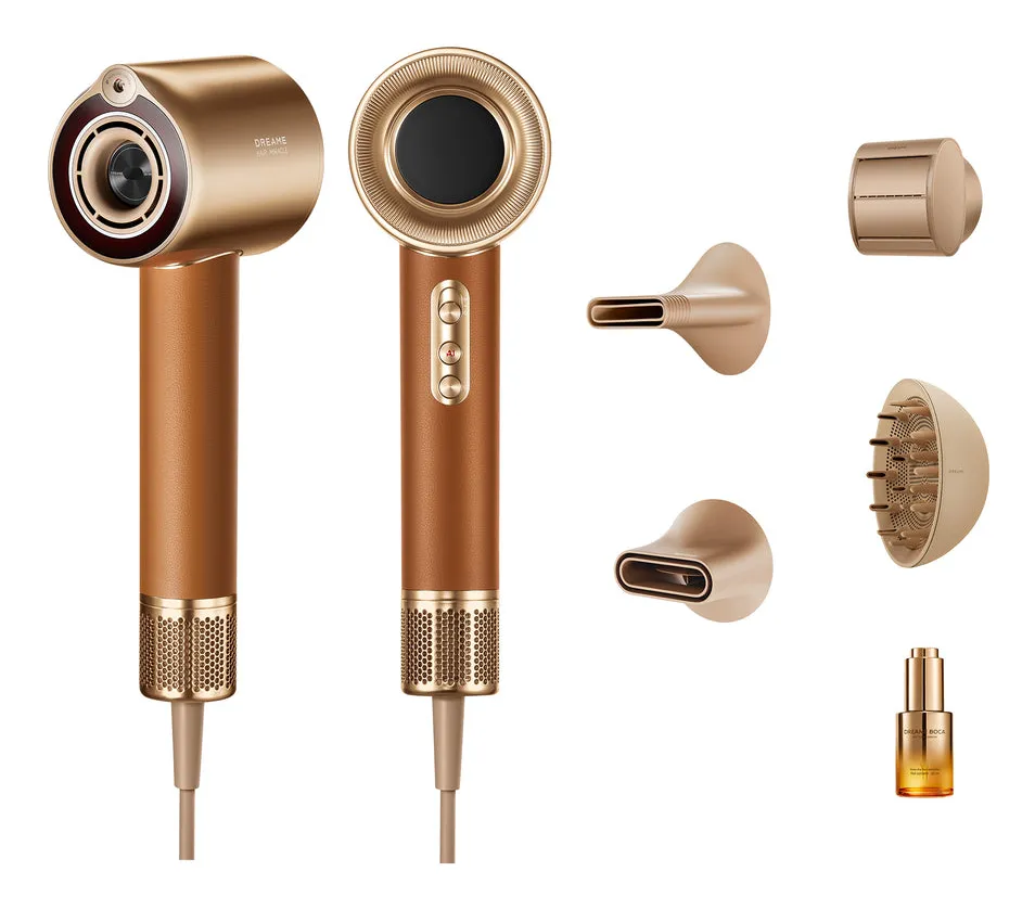 Dreame Miracle Pro hårtork 1600 W, guld