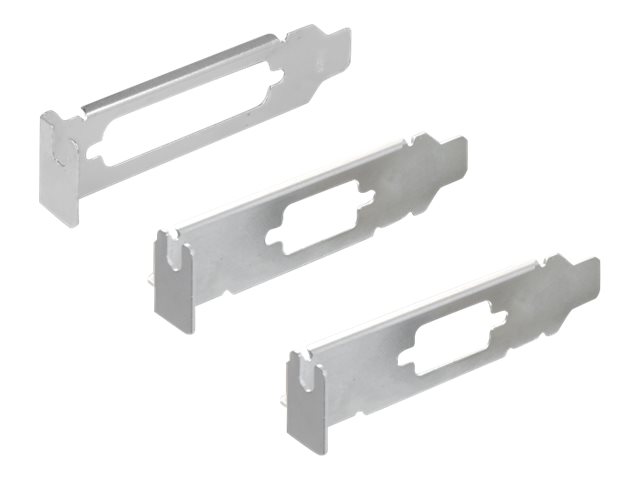 Delock - Parallellt/seriellt kort - PCIe 1.1 låg profil - parallell x 1 + seriell x 2