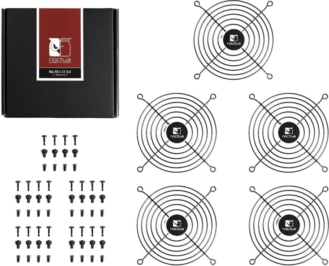 Noctua NA-FG1-12 Sx5 Fläktgaller 120mm 5-pack