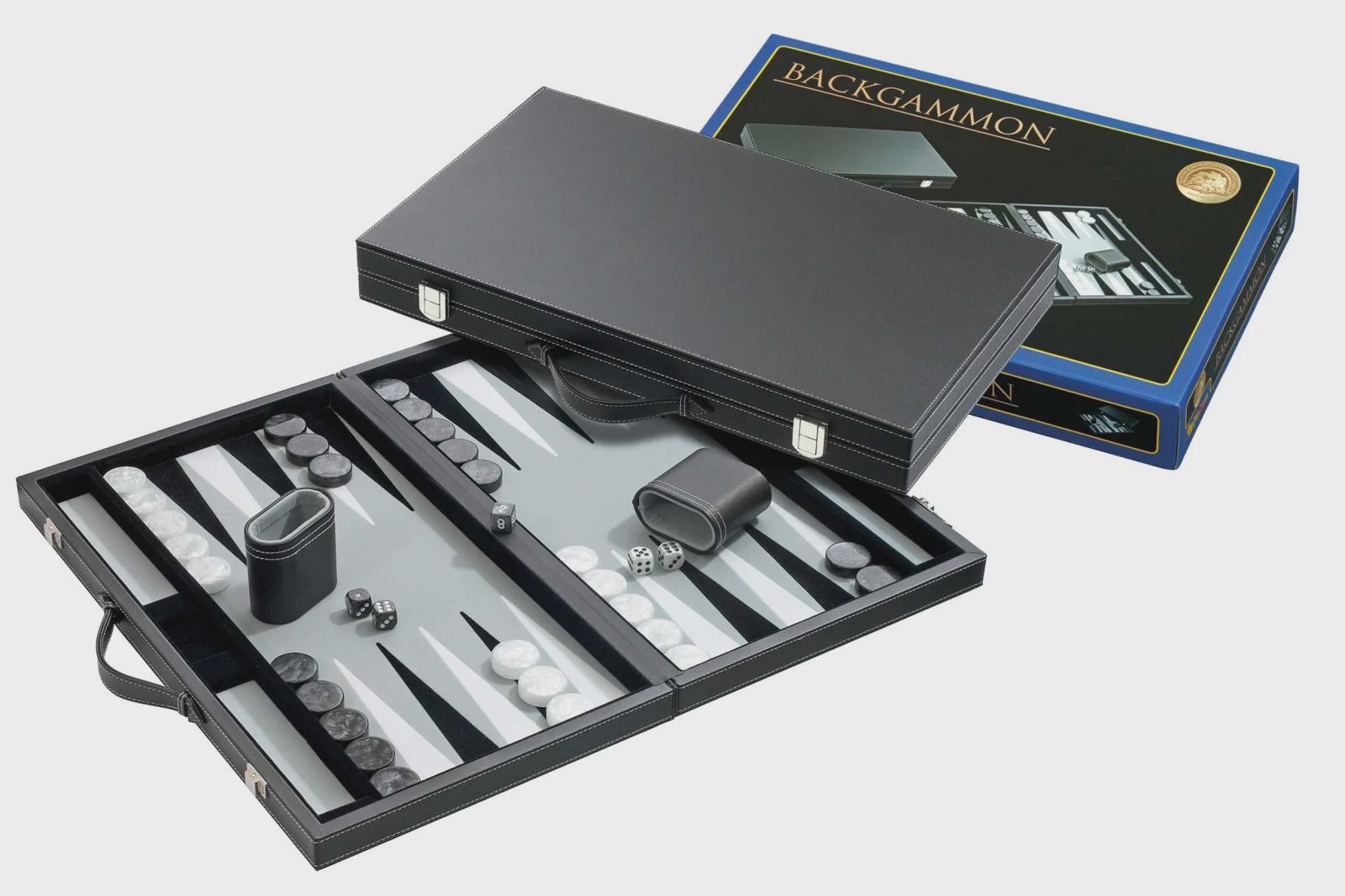 Backgammon Grey Large