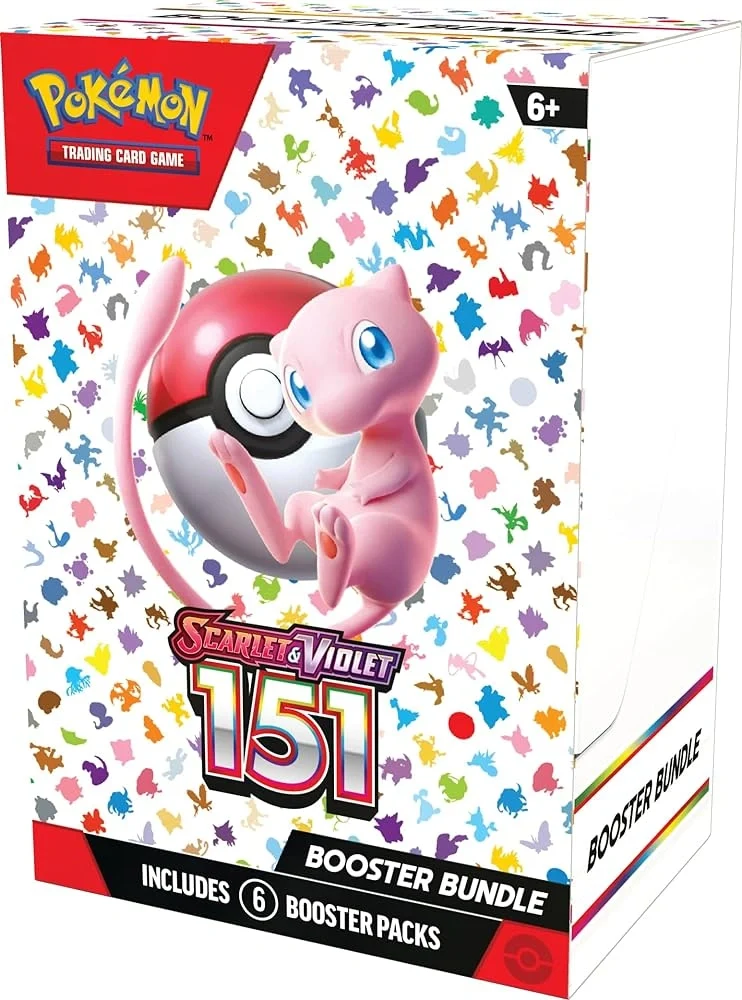 Pokemon Scarlet & Violet 3.5: 151 Booster Bundle (6 boosters)(Max 1st per kund)