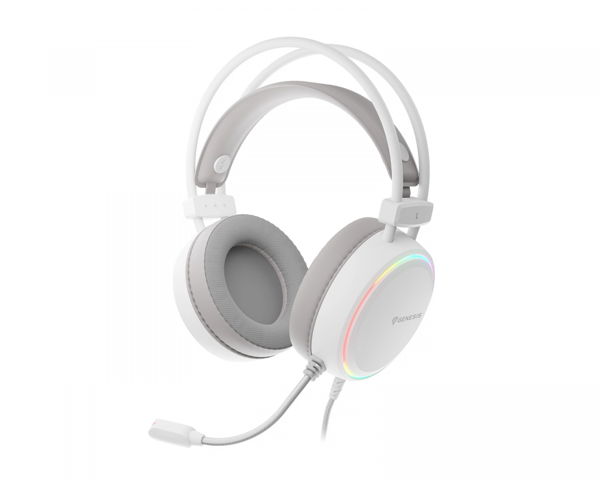Genesis Neon 613 G2 Gaming Headset RGB - Vit