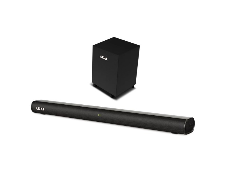 SOUNDBAR AKAI ASB-20CSW 2.1 SLADDANSLUTEN SUBWOOFER