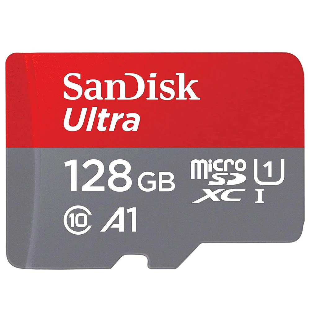 SanDisk Ultra microSDHC minneskort 128GB UHS-I 140MB/s Class 10
