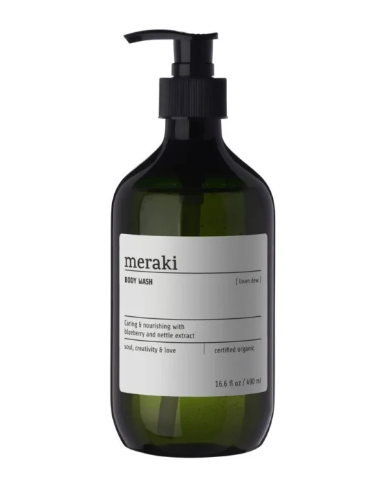 Meraki Linen Dew Body Wash 490 ml