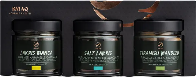 Smaq Lakris Bianca chokladpresentask 8010