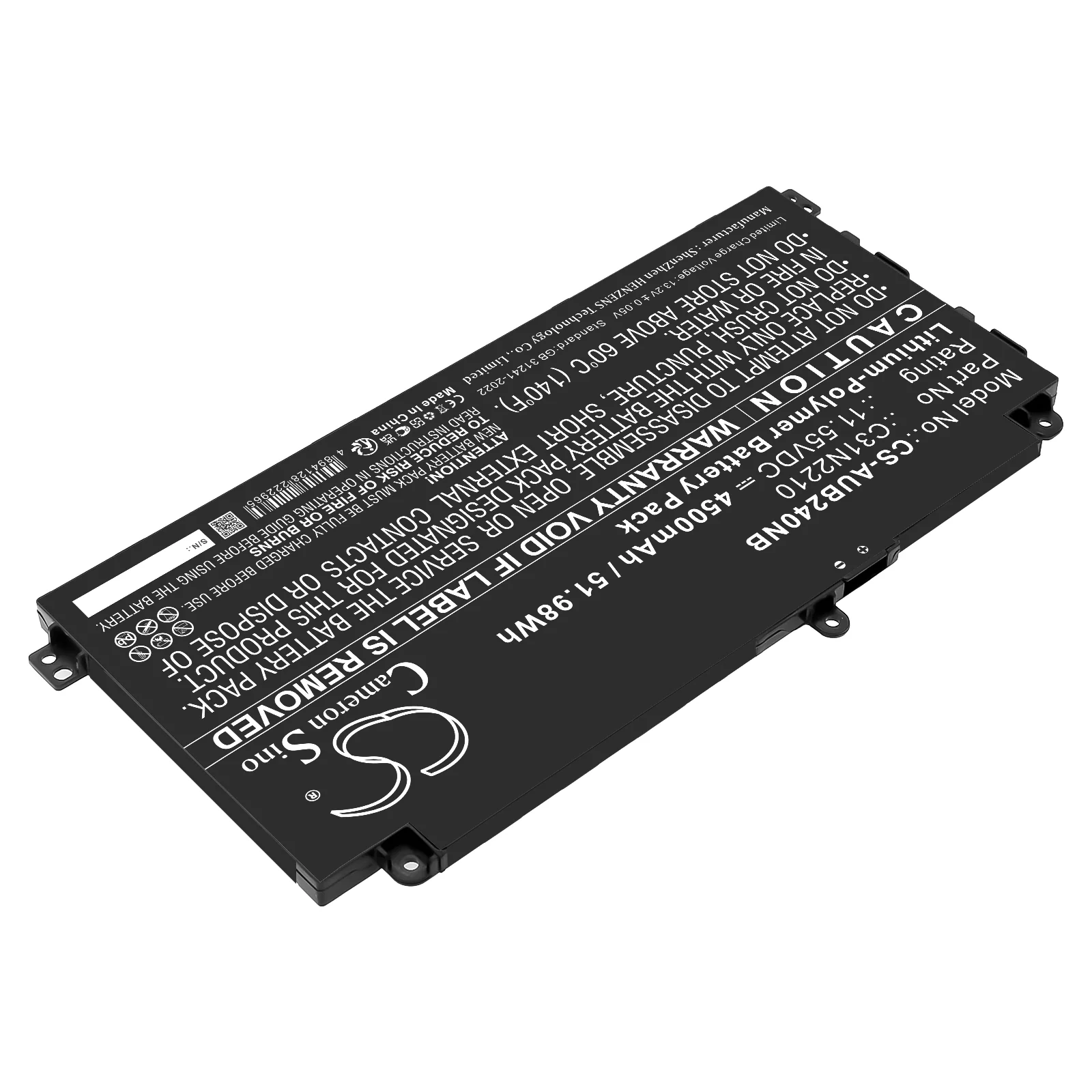 Batteri till Notebook, Bärbar dator för Asus B2402CVA, B2402CVA-EB0248, B2402CVA-XS74 m.fl., bild 2