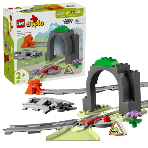 LEGO DUPLO Town Tågtunnel och spår – Expansionsset 10425